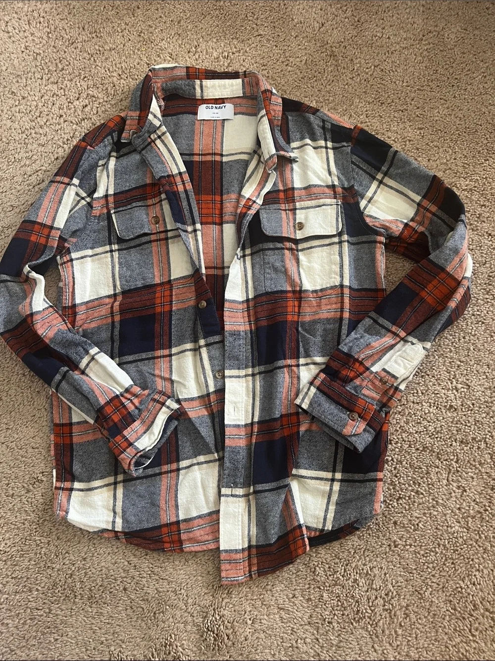 Boy Old Navy Flannel Size XXL